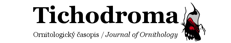 Tichodroma - Ornitologick
                asopis / Journal of Ornithology